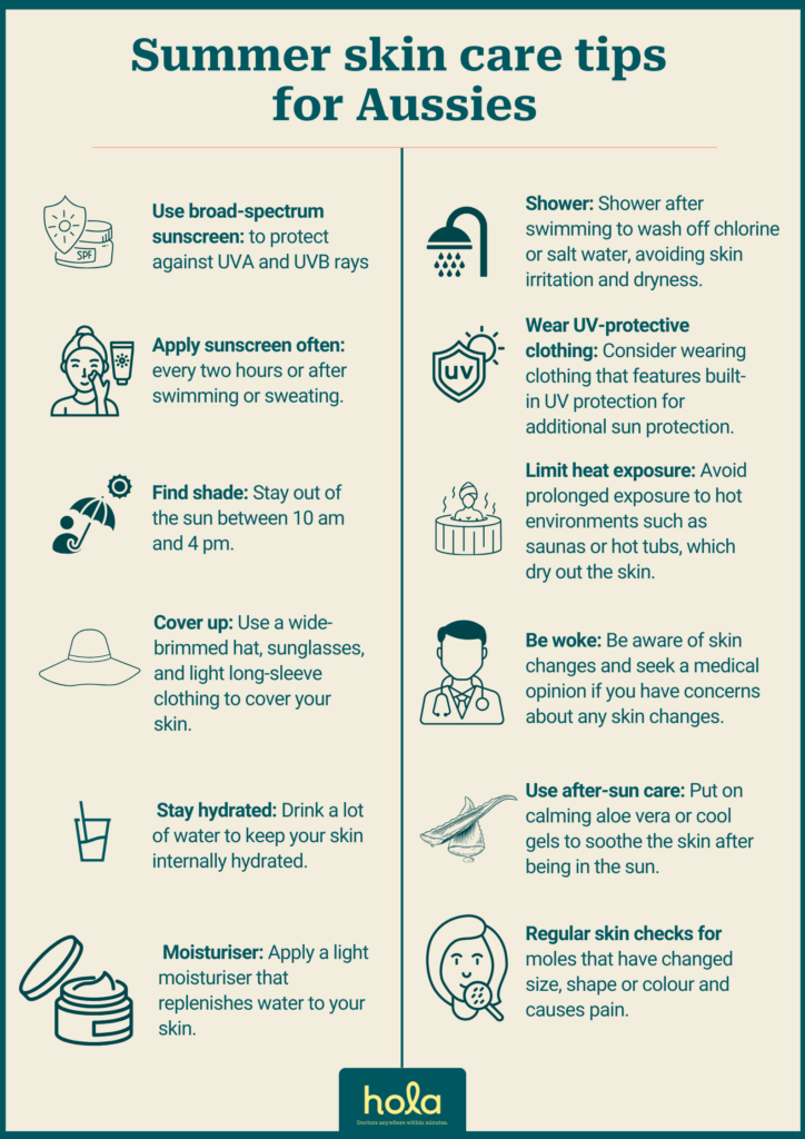 Summer Skincare tips remedies for Aussies