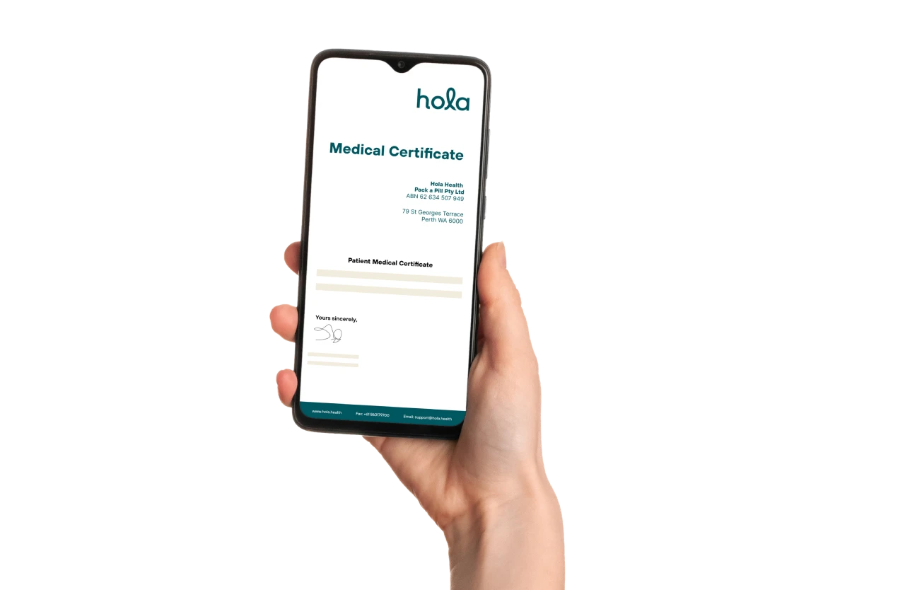 medical certificate online wa