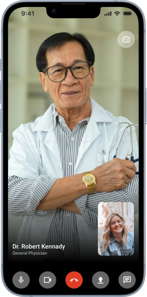 Online doctor consultation with an Australian GP via Hola Health telehealth service