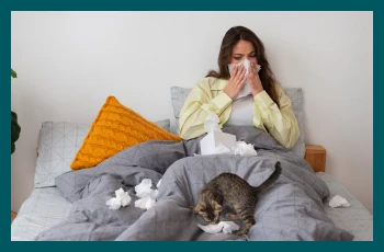 Does having allergies mean your immune system is weak?