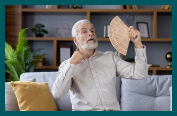 Causes of excessive sweating in males: Ask a GP