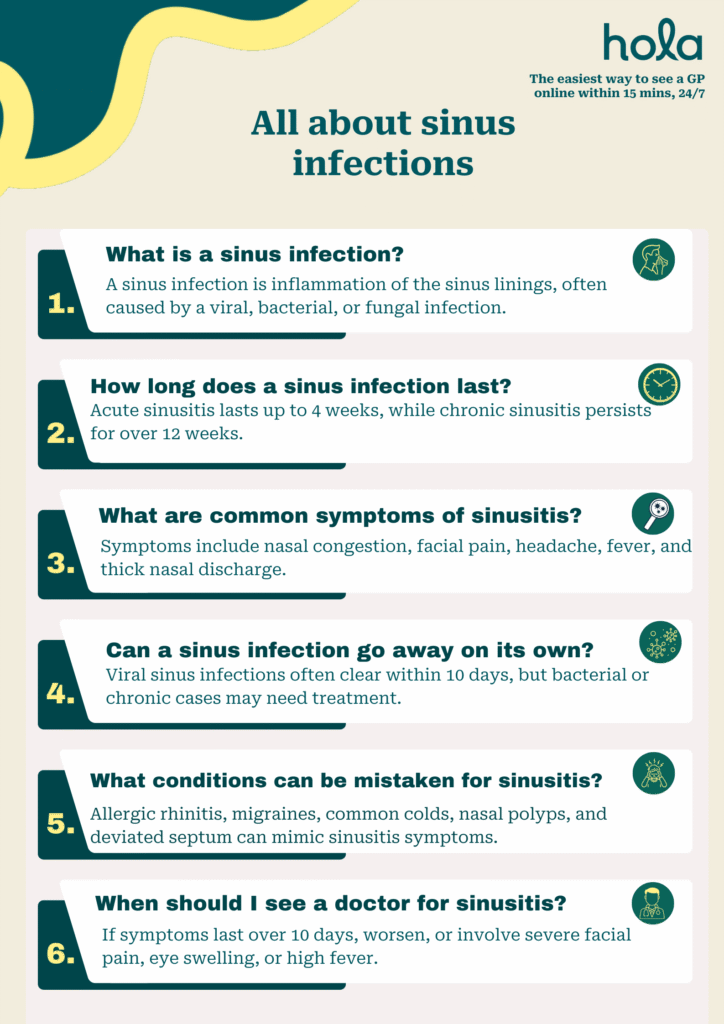 All about sinus infections