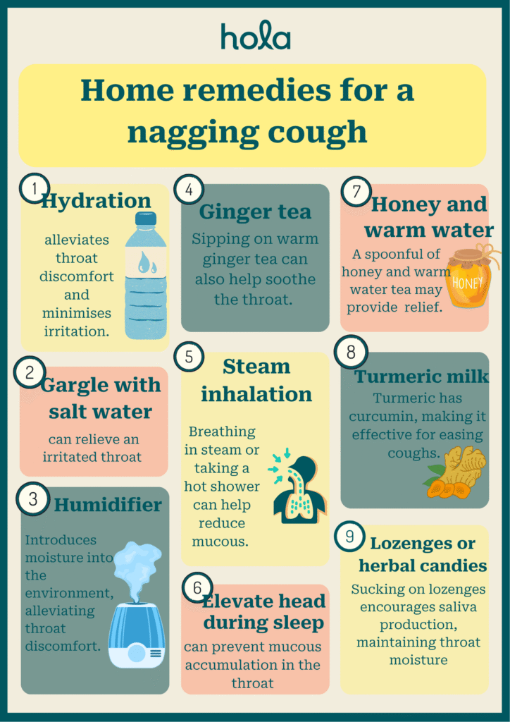 Home remedies for a nagging cough
