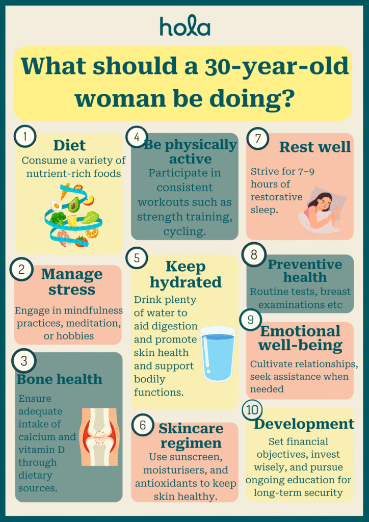 Tips for women in their 30