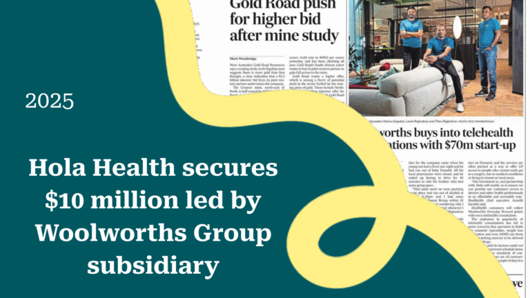 Hola Health secures $10 million led by Woolworths Group subsidiary